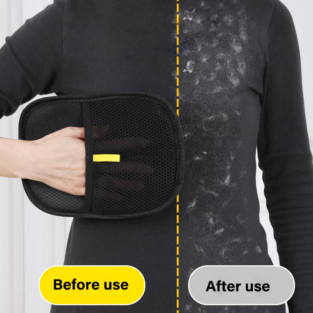 Pet Hair Remover Glove & Deshedding Brush