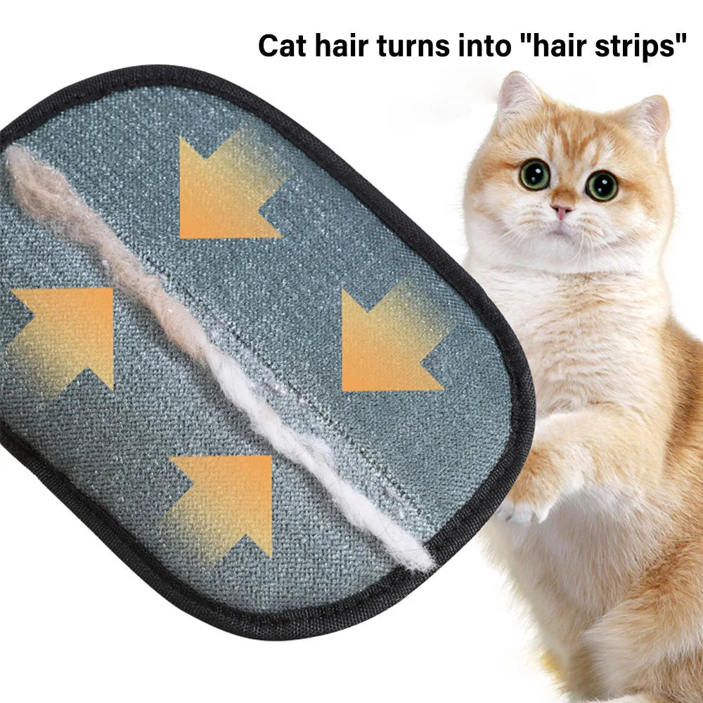 Pet Hair Remover Glove & Deshedding Brush