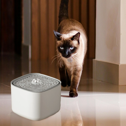3L Electric Silent Cat Drinker with Automatic Circulation and Filtration