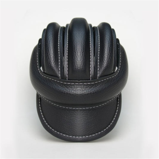 Leather bike and skateboard lightweight helmet