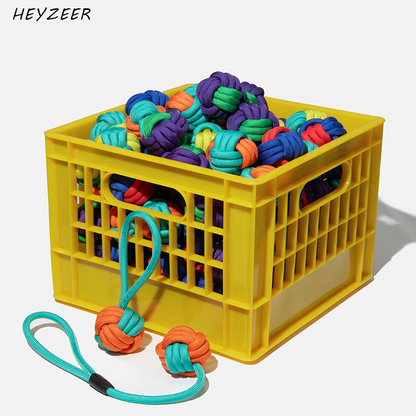 Dental Health Dog Rope Toy - Teeth Cleaning Chew Toy