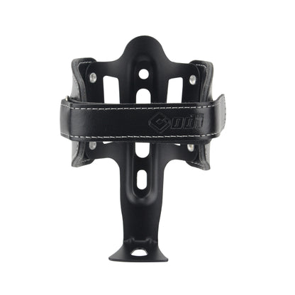 Vintage Cowhide Motorcycle Bottle Cage