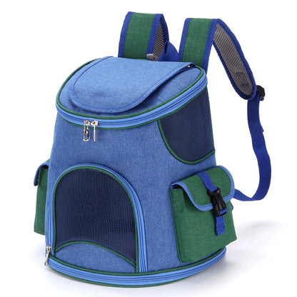 Lightweight and breathable pet backpack