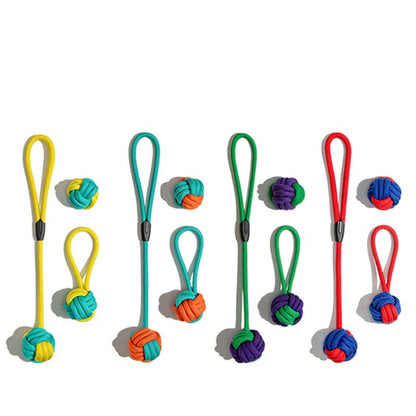 Dental Health Dog Rope Toy - Teeth Cleaning Chew Toy