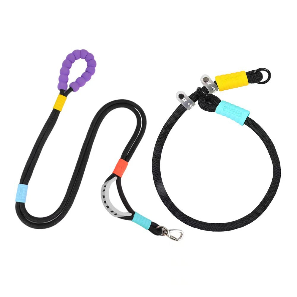 Versatile Pet Traction Leashes with a Foam Handle 1.5 Meter