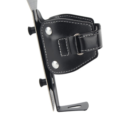 Vintage Cowhide Motorcycle Bottle Cage