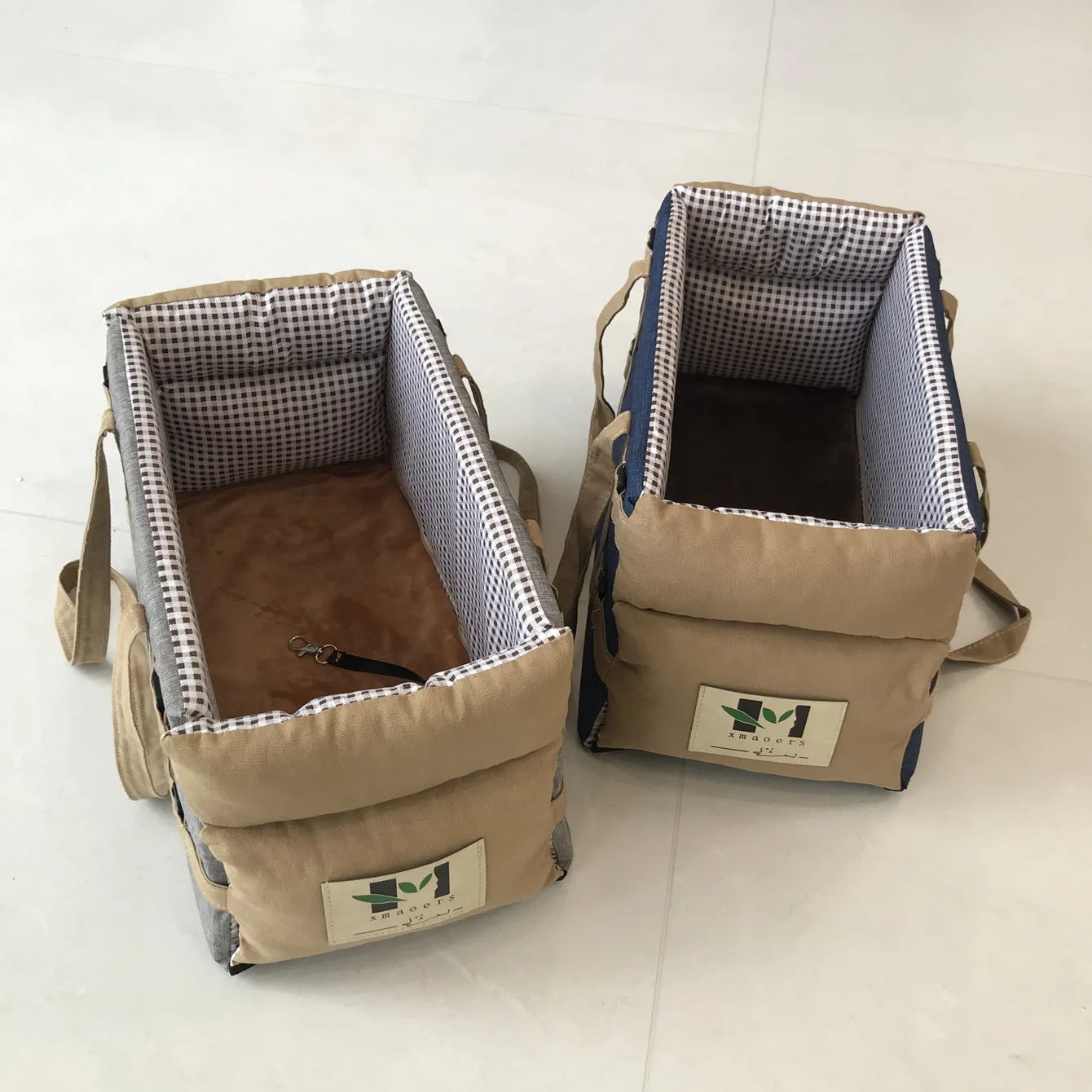 Dog & Cat Car Console Seat with Safety Tether