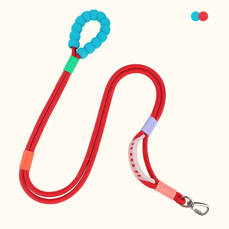 Versatile Pet Traction Leashes with a Foam Handle 1.5 Meter