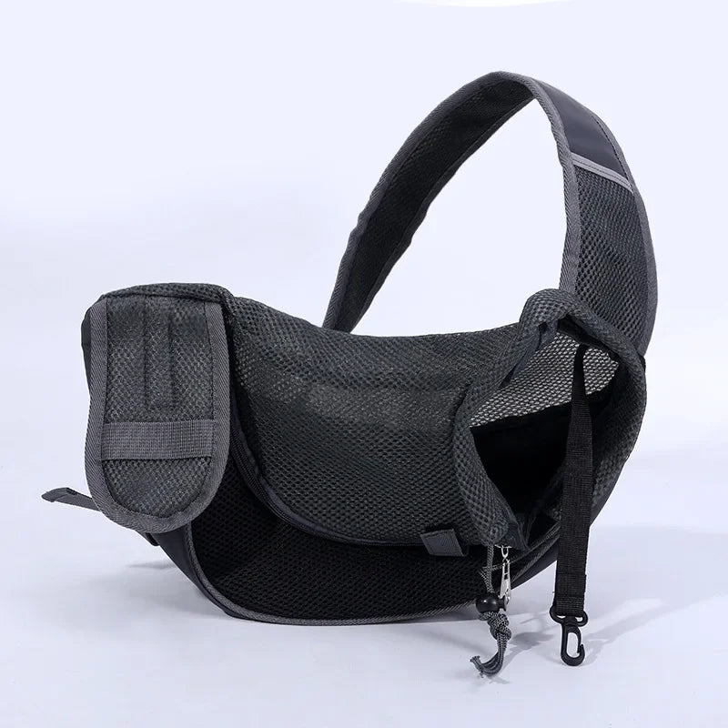 Lightweight Mesh Puppy Shoulder Bag