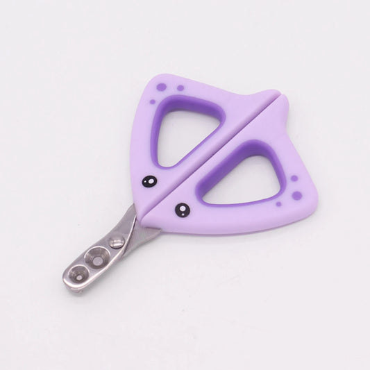 Professional anti-cut stainless steel cat nail clippers suitable for small cats and dogs