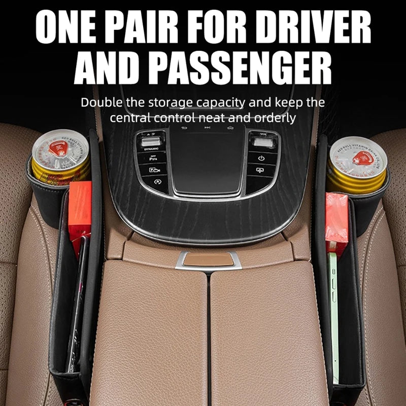 Car Seat Gap Organizer with Cup Holder