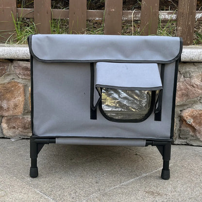 Outdoor Waterproof Warm Heated Winter Cat House