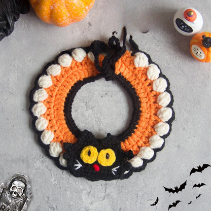 Handwoven Halloween Bandana for Pets