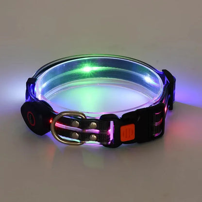 Led Dog Leash Walking Safety USB Rechargeable