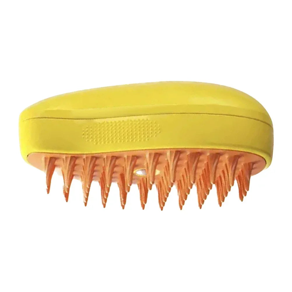 Steamy Pet Brush for Shedding & Grooming