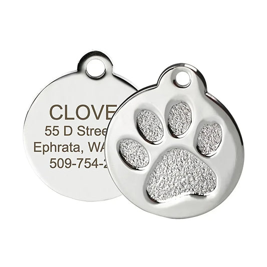Customized Laser Engraving dog tags