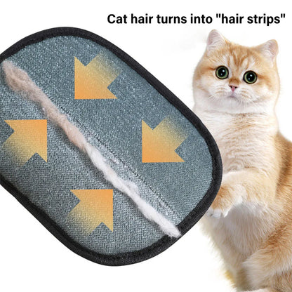 Pet Hair Remover Glove & Deshedding Brush