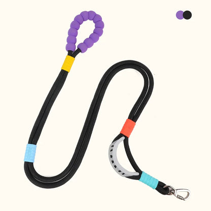 Versatile Pet Traction Leashes with a Foam Handle 1.5 Meter